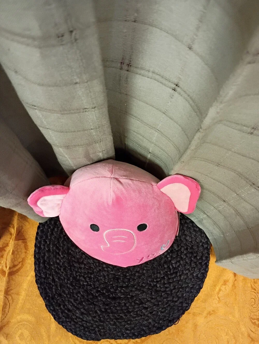 NWT Original Squishmallow Valentine Squad Kyla The Pink Elephant Size 8